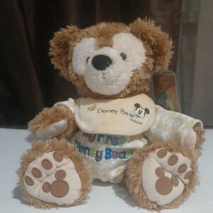 Duffy My First Disney Bear Teddy Stuffed Plush Hidden Mickey Disneyland Resort